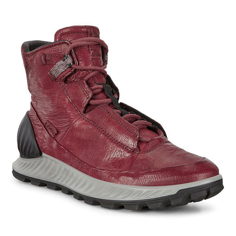 Men Boots Ecco Exostrike M - Outdoor Red - India OSEYAU479